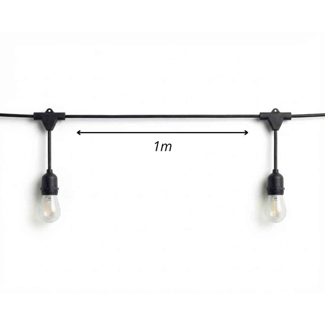 Viseća rasveta Vodootprni kabl i sijalice